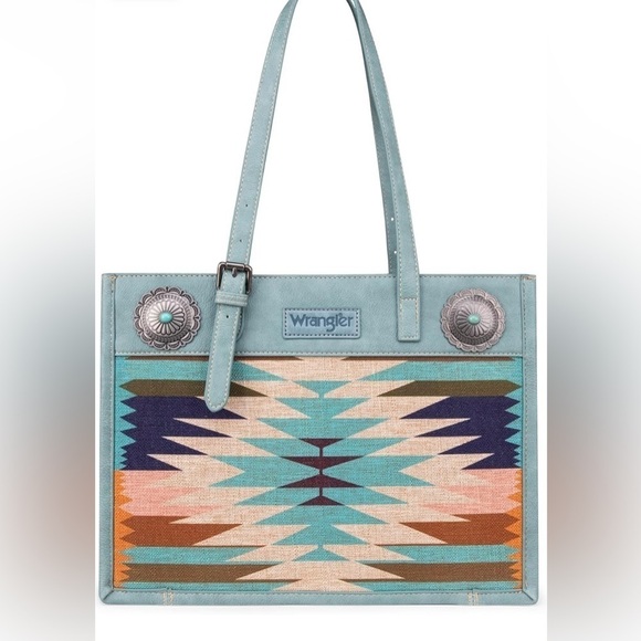 💕Wrangler Western Aztec Shoulder Bag NWT💕 - Picture 2 of 8